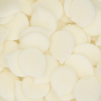 Chocolat fondant Deco Melts couleur blanche 1kg - FunCakes