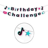 Guirlande Birthday Challenge 6m