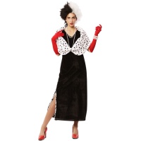 Costume de dalmatienne pour femme