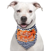 Écharpe Happy Halloween pour animaux de compagnie