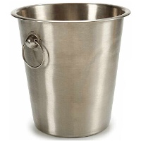 Seau en acier inoxydable de 22 x 20,5 cm