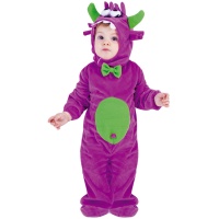 Costumes de monstre lilas pour bébés