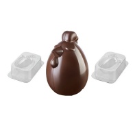 Moule à chocolat 3D Lady Cocca 28,5 x 15 x 5,8 cm - Silikomart