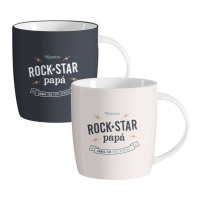 Tasse Papa rock star 350 ml - DCasa - 1 pc.
