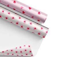 Papier cadeau Sweet Love 2,00 x 0,70 m - 1 pc.