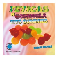 Gummies en forme de mésange aromatisés aux fruits - 125 grammes