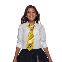 Cravate jaune Harry Potter pour Poufsouffle