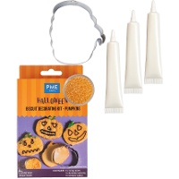 Kit de décoration pour biscuits en forme de citrouille
