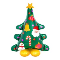 Globo de árbol de Navidad decorado de 78 x 94 cm - Oh Yeah!