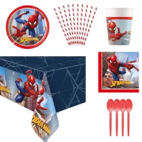 Spiderman Party Pack - 8 personnes