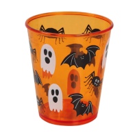 CHAUDRON PLASTIQUE HAPPY HALLOWEEN 24X23X15CM NOIR