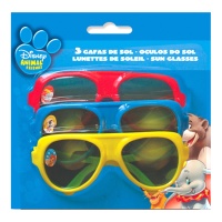 Lunettes de soleil pour enfants des dessins animés Disney - 3 unités