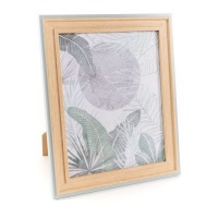 Cadre photo Feuilles tropicales pour photos 20 x 25 cm - DCasa