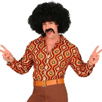 Chemise déguisement années 70 hippie