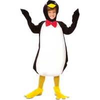 Costume de pingouin avec noeud papillon rouge pour enfants