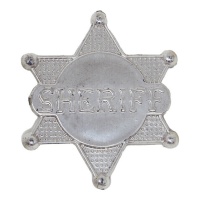Étoile sur l'insigne du shérif