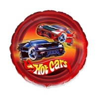 Hot Cars Ballon 45 cm - Conver Party