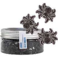 Araignées gélifiées noires - 142 g - PME