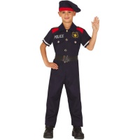Costume de police vintage pour enfants