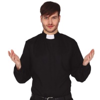 Chemise de prêtre adulte