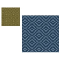 Tissu de coton Kent diamond - Indigo