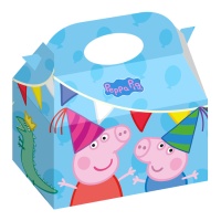 Boîte en carton de Peppa Pig - 12 pièces.