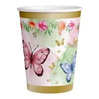 Verres Butterfly Shimmer 250 ml - 8 pcs.