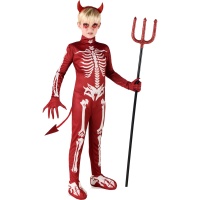 Costume de démon squelette pour enfants