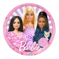 Assiettes Barbie 23 cm - 8 pcs.