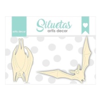 Chipboard chauve-souris - Artis decor - 2 unités