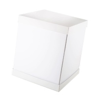 Boîte à gâteaux carrée Lisbon 42 x 42 x 50 cm - Pastkolor - 1 pc.