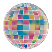 Sac disco coloré 38 cm ballon orbz - Grabo