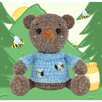 Kit Amigurumi - Dreamy l'ours - DMC