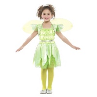 Costume de fée de la forêt verte magique pour filles