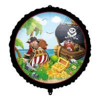 Ballon d'aventurier pirate 46 cm - Procos