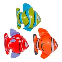 Poisson tropical gonflable 16 x 20 cm - 3 pcs.