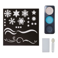 Kit de maquillage flocon de neige