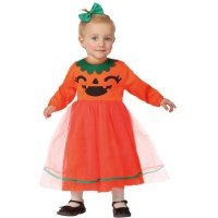 Costume de citrouille avec robe pour bébés