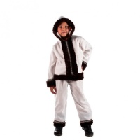 Costume d'esquimau blanc pour enfants