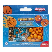 Mélange de sprinkles thème basketball 70 g - Dekora