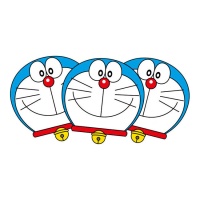 Masques Doraemon - 6 pièces