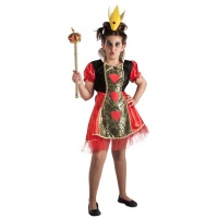 Costume de Reine de Coeur pour enfants