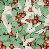 Christmas Mix sprinkles 55 gr - FunCakes