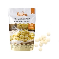 Pépites de chocolat blanc fondant 250 gr - Decora