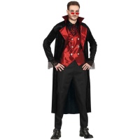 Costume de vampire de nuit pour hommes