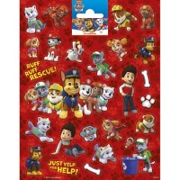 Autocollants Paw Patrol - 1 feuille