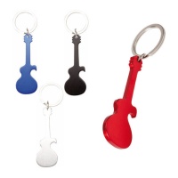 Porte-clés décapsuleur en forme de guitare - 1 pc.