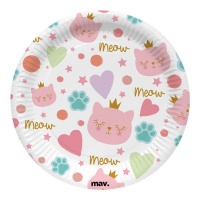 Plats Princesse Chat 22,7 cm - 8 pcs.