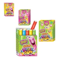 Boîte de chewing-gums aux couleurs assorties et aux saveurs variées 35 g - 1 unité