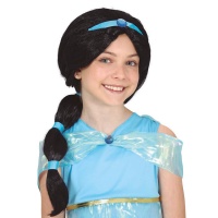 Perruque Princesse Jasmine pour enfants